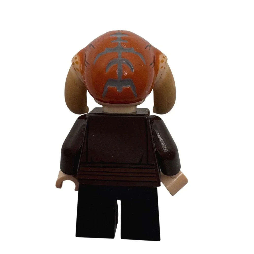 LEGO Star Wars Saesee Tiin Minifigure sw0308 Jedi Master 7931 9498 Brown Robes